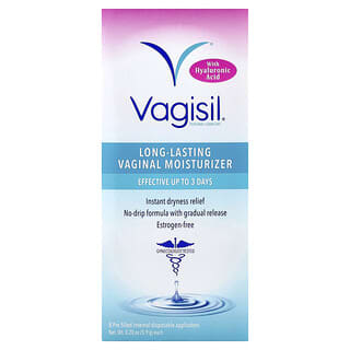 Vagisil, Dlhotrvajúci hydratačný lubrikant, 8 predplnených vnútorných jednorazových aplikátorov, každý po 5,9 g