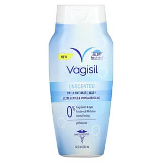 Vagisil, 日常私密部位清洗液，無香型，12 液量盎司（354 毫升）