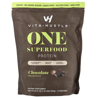 VitaHustle, One Superfood Protein, Chocolate, 1.53 lbs (692 g)