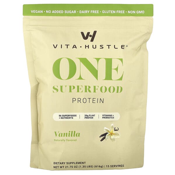 One Superfood Protein, Vanilla, 1.35 lbs (616 g)