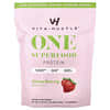 VitaHustle, One Superfood Protein, Strawberry, 1.36 lbs (619 g)
