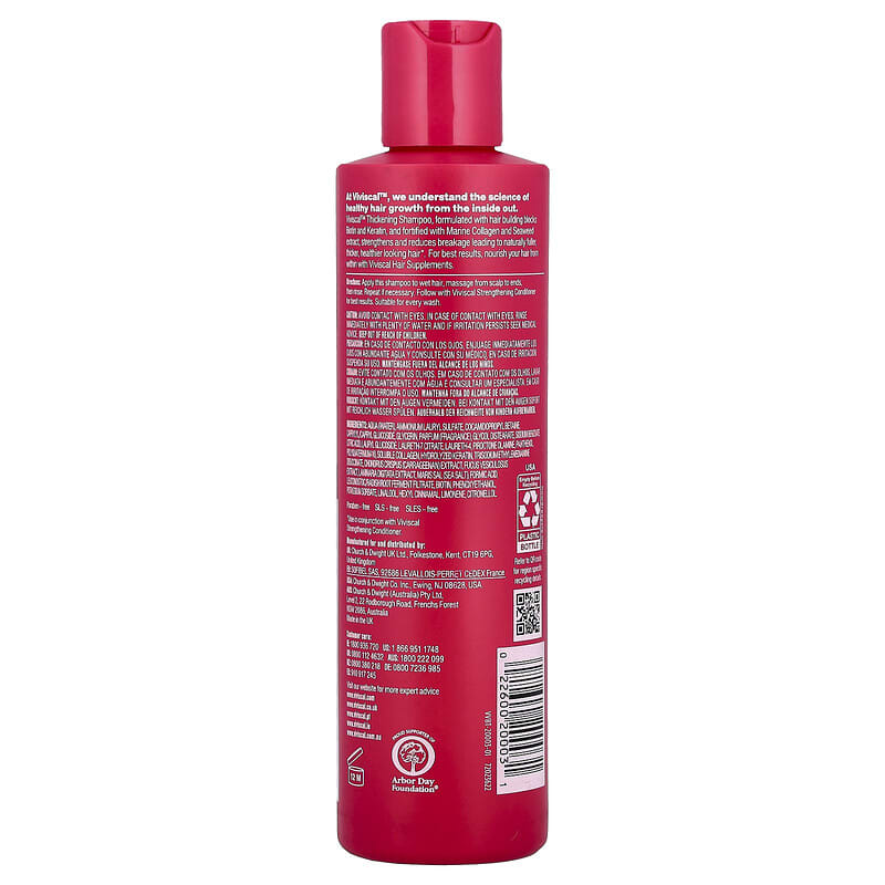 ビオチン＆ケラチン配合、Thickening Shampoo、250ml（8.45液量オンス）
