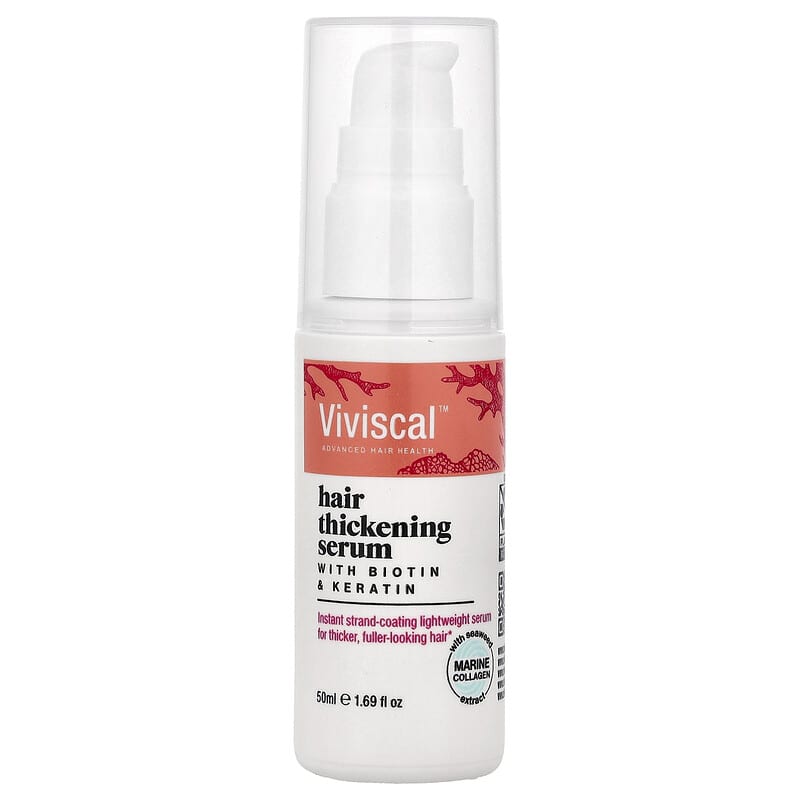 ビオチン＆ケラチン配合、Hair Thickening Serum、50ml（1.69液量オンス）