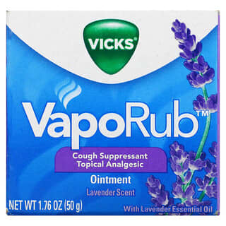 Vicks, VapoRub, Ointment, Lavender, 1.76 oz (50 g)