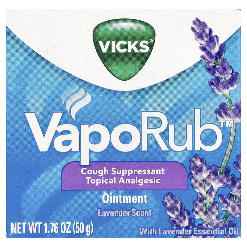 VapoRub™（ヴェポラッブ）、軟膏、ラベンダー、50g（1.76オンス）