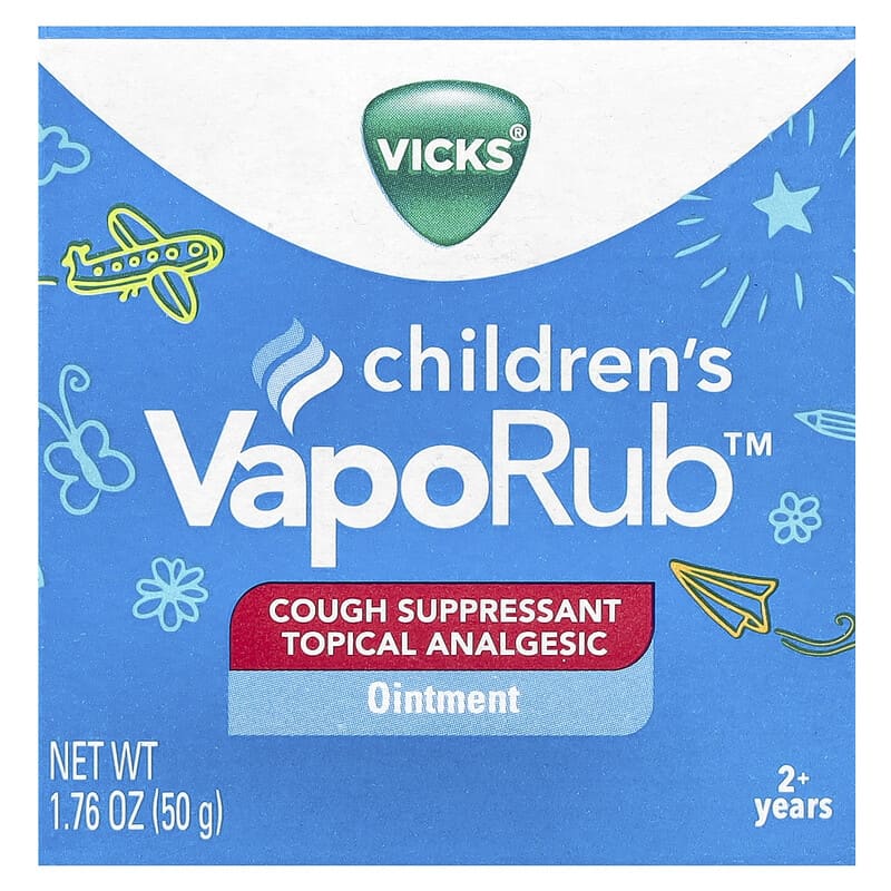 ヴイックス ヴェポラッブ　VapoRub セット　おまとめ　ヴェポラップ お子様向けVapoRub™（ヴェポラッブ）、Ointment、Cough Suppressant、2
