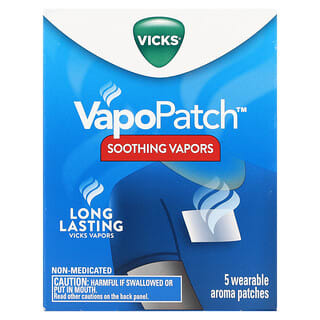 Vicks, VapoPatch, Soothing Vapors, 5 Wearable Aroma Patches