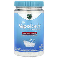 VapoBath™（ヴェポバス）、バスクリスタル、落ち着く蒸気、425g（15