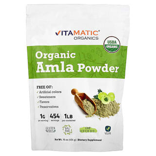 Vitamatic, Bio-Amla-Pulver, 454 g