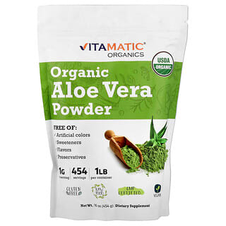 Vitamatic, Bio aloe vera por, 454 g (16 uncia)