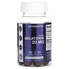 Melatonin Vegan, Stroberi Alami, 20 mg, 60 Permen Jeli (10 mg per Permen Jeli)