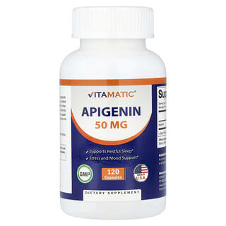 Vitamatic, Apigenin, 50 mg, 120 tobolek