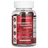 Gomas de Cranberry + Probióticos, Cranberry Natural, 25.000 mg, 60 Gomas (12.500 mg por Goma)
