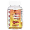 Vitamatic, Vitamin D3 Gummies, Natural Orange, 250 mcg (10,000 IU), 120 Gummies