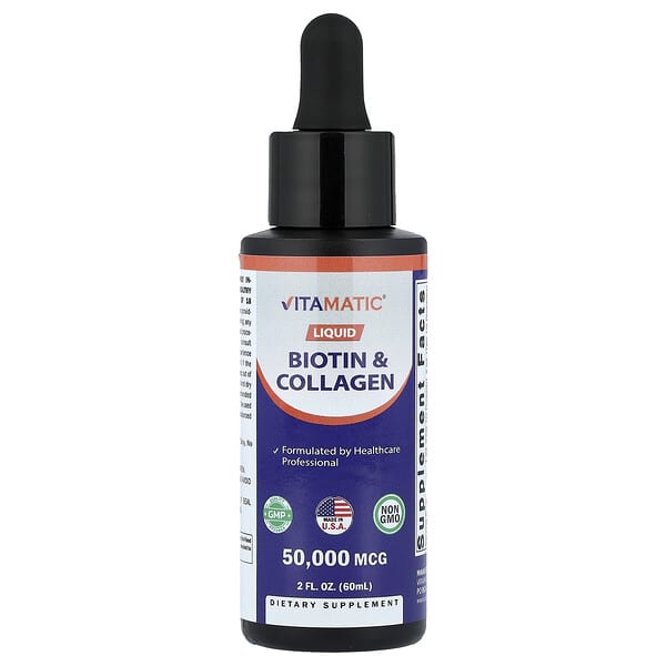 Liquid Biotin & Collagen, 2 fl oz (60 ml)