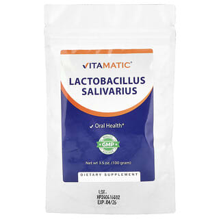 Vitamatic, Lactobacillus Salivarius, 3.5 oz (100 g)