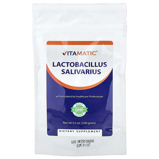Vitamatic, Lactobacillus Salivarius, 3.5 oz (100 g)