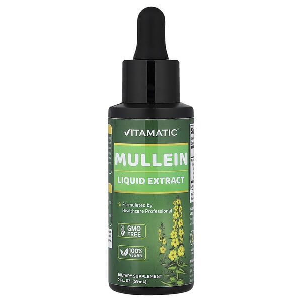 Vitamatic, Extracto líquido de gordolobo, 59 ml (2 oz. líq.)