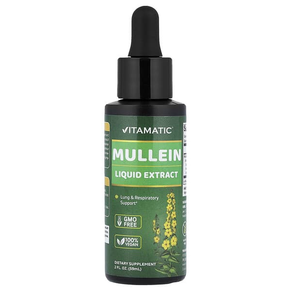 Mullein Liquid Extract, 2 fl oz (59 ml)