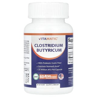 Vitamatic, Clostridium Butyricum, 25 Milyon AFU, 60 DRkapsül