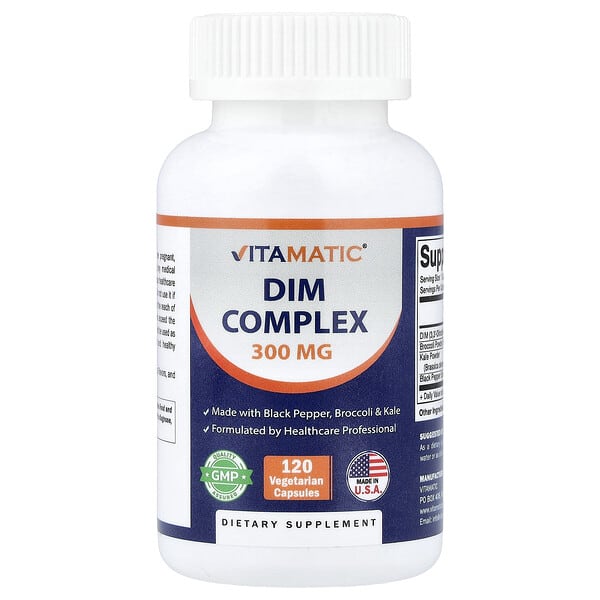 Dim Complex, 120 Vegetarian Capsules