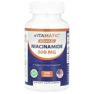 Vitamatic, Niacinamide, Niacinamid, 500 mg, 240 Tabletten