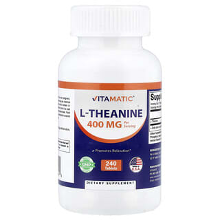 Vitamatic, L-теанин, 400 мг, 240 таблеток