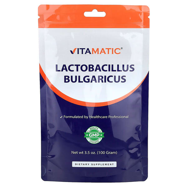 Vitamatic, Lactobacillus bulgaricus，3.5 盎司（100 克）