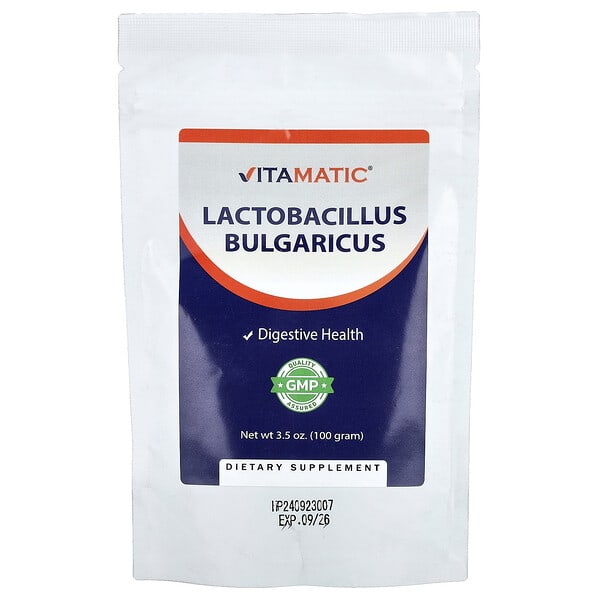 Vitamatic, 락토바실러스 불가리쿠스, 100g(3.5oz)