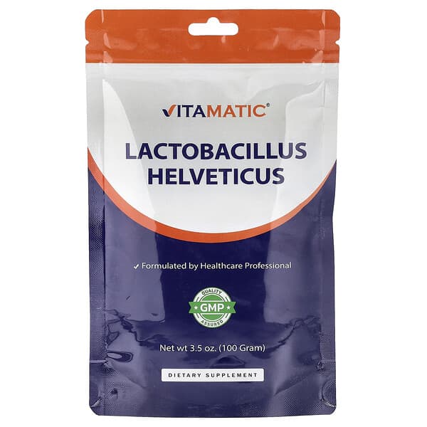 Vitamatic, Lactobacillus Helveticus, 3.5 oz (100 g)