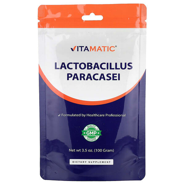 Vitamatic, Lactobacillus Paracasei, 3.5 oz (100 g)