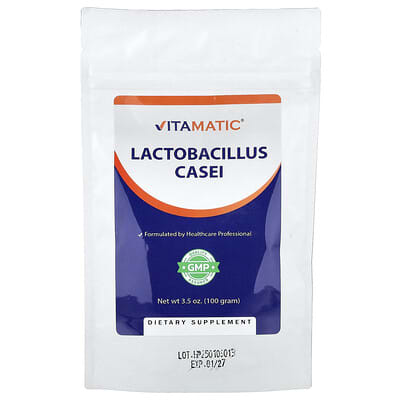 Vitamatic, Lactobacillus Casei, 3.5 oz (100 g)