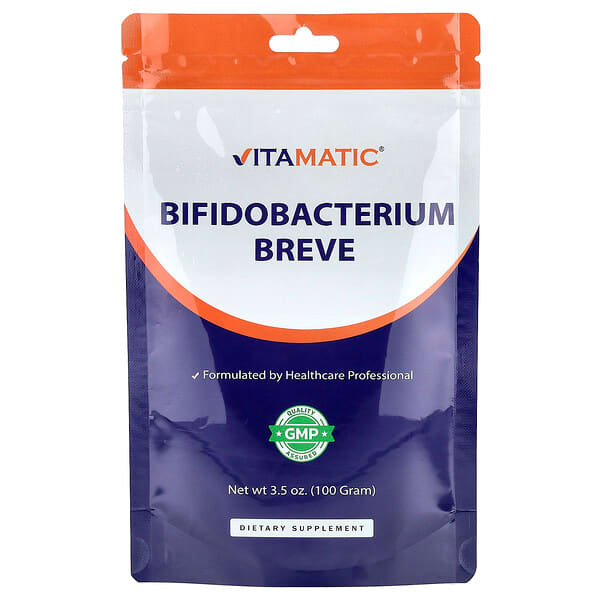 Vitamatic, Bifidobacterium Breve, 3.5 oz (100 g)