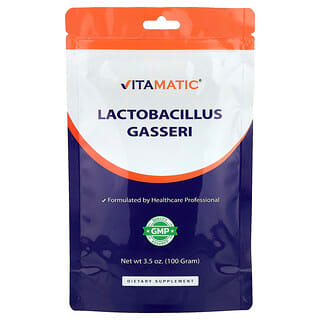 Vitamatic, лактобактерии гассери, 100 г (3,5 унции)