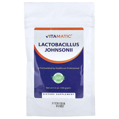 Vitamatic, Lactobacillus johnsonii, 3.5 oz (100 g)