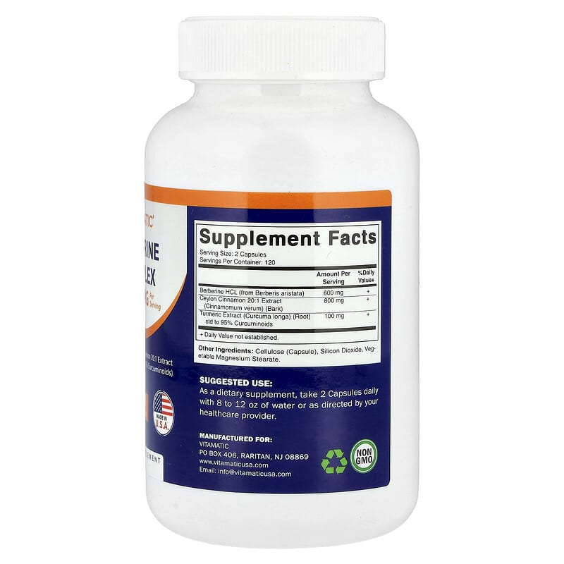 Berberine Complex, 240 Capsules Berberine Complex, 240 Capsules