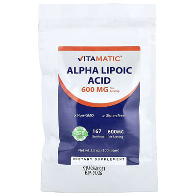 Vitamatic, Alpha Lipoic Acid, 3.5 oz (100 g)
