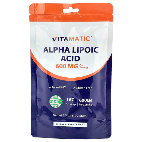 Vitamatic, Alpha Lipoic Acid, 3.5 oz (100 g)