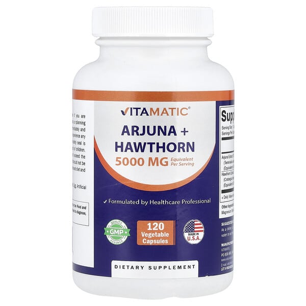 Vitamatic, Arjuna + hloh, 120 rastlinných kapsúl
