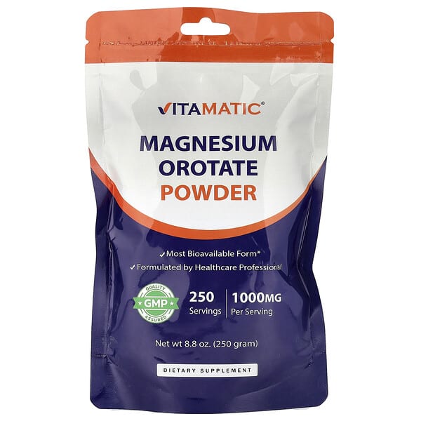 Vitamatic, Magnesium Orotate Powder, 8.8 oz (250 g) — product photo 1