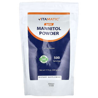 Vitamatic, Super Mannitol Powder, 17.9 oz (500 g)