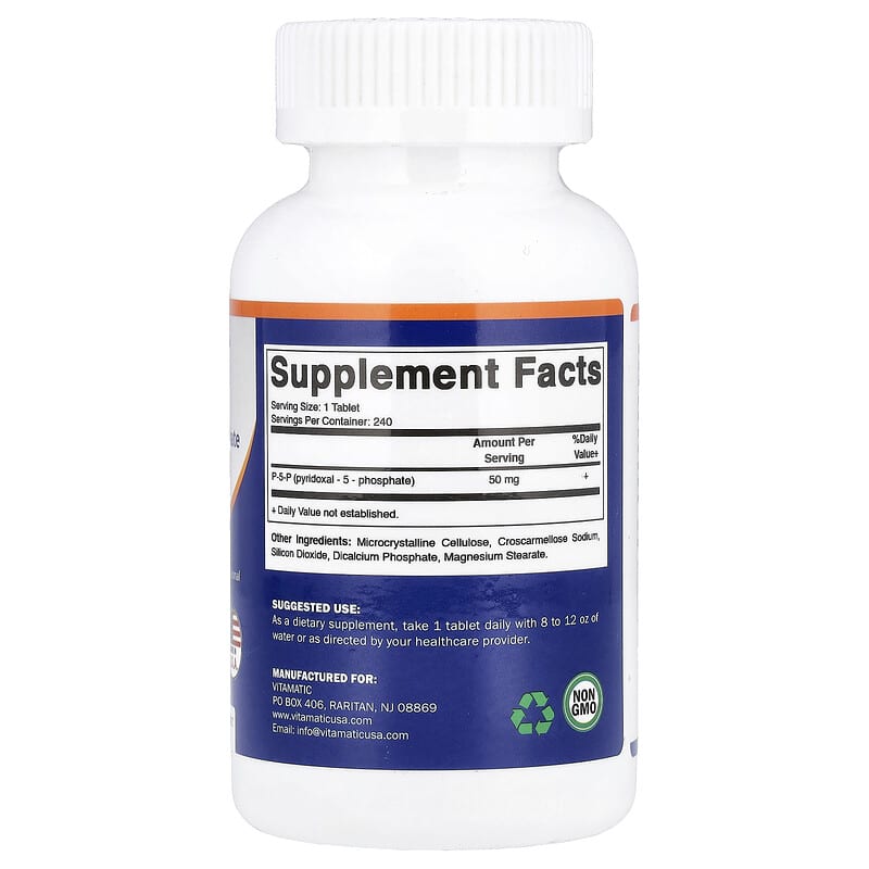P-5-P, 50 mg, 240 Tablet
