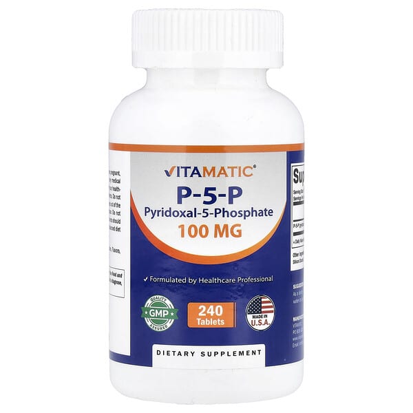 P-5-P, 100 mg, 240 Tablets