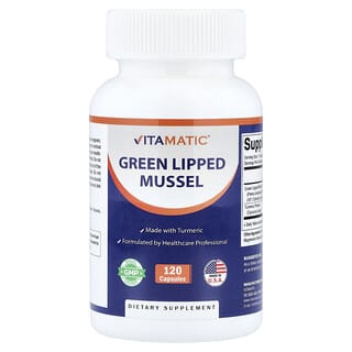 Vitamatic, Green Lipped Mussel, Grünschalmuschel, 120 Kapseln