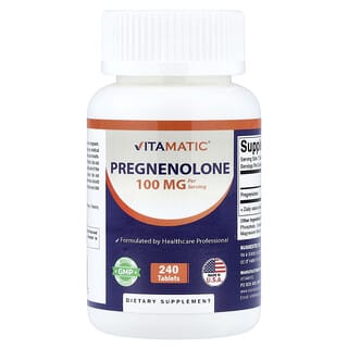 Vitamatic, прегненолон, 240 таблеток (50 мг в 1 таблетке)