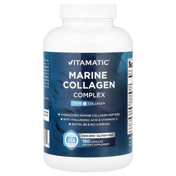 Vitamatic, Meereskollagen-Komplex, 180 Kapseln