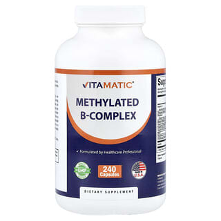 Vitamatic, Methylated B-Complex, 240 Capsules
