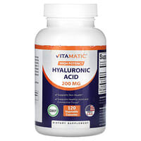 Complément Alimentaire Now Foods Acide Hyaluronique 50mg + MSM - 120 Capsules - Neuf
