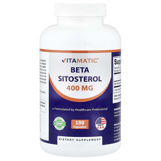 Vitamatic, Beta sitosterol, 400 mg, 180 kapsúl