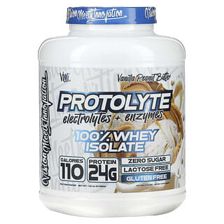 VMI Sports, ProtoLyte, 100% aislado de suero de leche, Mantequilla de maní y vainilla`` 2089 g (4,6 lb)